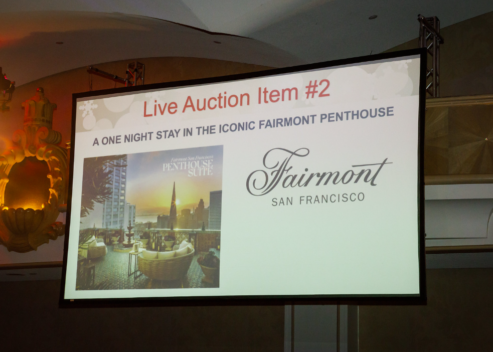 22 Live Auction Fairmont Penthouse Slide